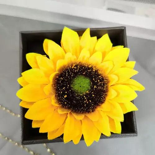 Colar Meu Raio de Sol  + Caixa Girassol