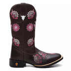 Bota Texana Feminina "Mandala Rosa"