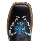 Bota Texana Feminina "Orquídea Azul"