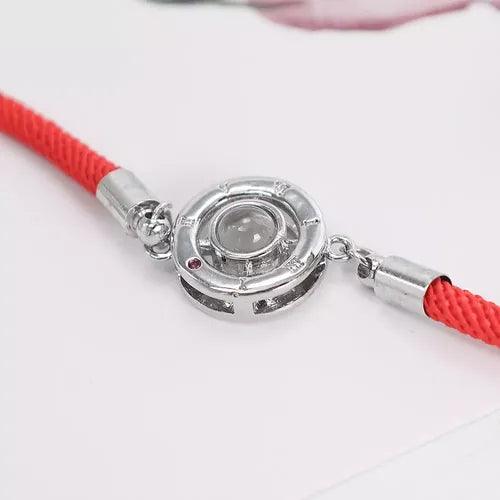 Par de Pulseiras - Eu te amo" em 100 idiomas