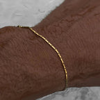 Pulseira Masculina Banhado a Ouro 18k